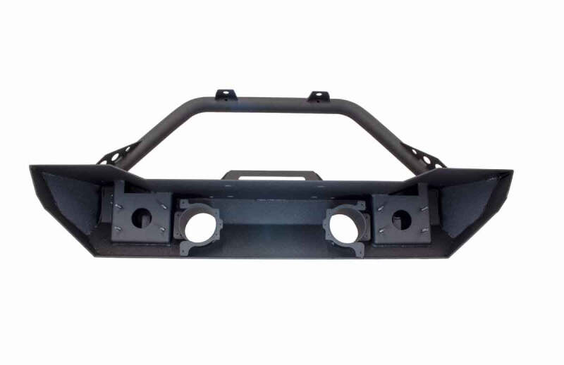 Jeep Wrangler JL Front Bumper - Fishbone Offroad - Mako Front - Black textured powder coat - `18-`27